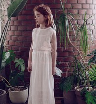 3 pieces 6 discount horse warm church Louisiella children lace retro lace sensuo sleeveless dress 88