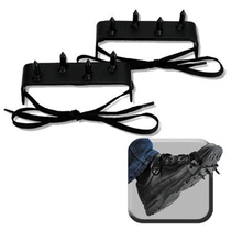 Ninja Ninja claws Outdoor mountaineering Snow non-slip crampons Outdoor equipment Climbing self-defense(a pair of packs)