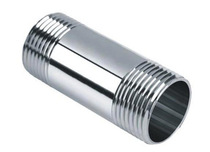 304 stainless steel lengthened 100mm single-head double-head outer wire pipe 201 water pipe 4 6 minutes 1 inch DN15 pair of wires