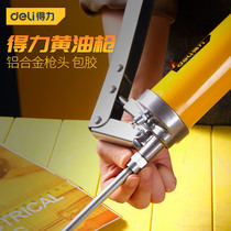Del 600CC heavy-duty handpress butter gun manual butter machine gun self-priming Oiler Lubrication Tool