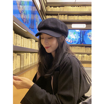 Japan boomer display face small 100 lap spring anise cap woman Inron Retro Chains hat classic Painter Hat