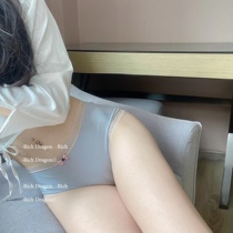 Pure Cotton Briefs Girl Lace Lace Lace Pure Color Butterfly Knot Low Waist Student Triangle Pants