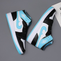 aj mens shoes women shoes aj1 Air Force One High helping board shoes Winter lovers sneakers genuine and suede trendy casual