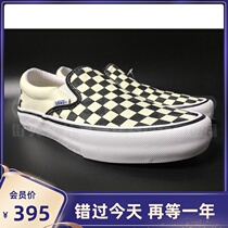 VANS SLIP-ON PRO new black and white checkerboard men and women shoes flip skate shoes VNOA347VAPK