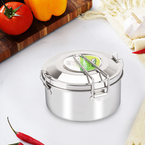 Shunda 304 stainless steel lunch box 2 layer round student Bento small basket travel cute double lunch box with lid