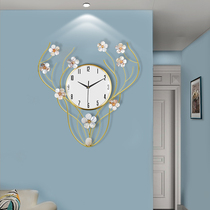 New product living room wall clock home personality creative hotel Nordic decoration big deer head designer brand quartz clock