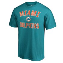 NFL Jersey Rugby League Dolphins Miami Dolphins Cotton Short Sleeve Round Neck T-shirt