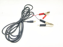 Outdoor audio battery connector 3 m DC open wire LED lamp power cord 1 5 m crocodile clamp connector