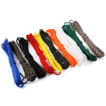  Outdoor equipment Paratrooper traction rescue tied clothes drying 7-core climbing rope Clothes drying rope 4mm 9-core umbrella rope