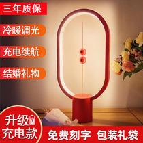 Balance lamp Forbidden City Cultural and Creative ornaments Gift Night Light Bedroom Creative Table Lamp Museum Atmosphere Lamp Birthday Gift