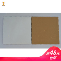 (6 inch) with white cardboard bottom support