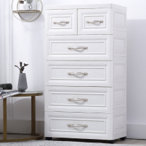 Containing Cabinet Children Wardrobe Baby Plastic Cupboards Baby Lockers Drawer SIMPLE MULTILAYER FINISHING FIVE FLOORS CABINET