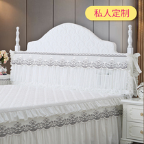 Qiaozhe living bed Hood 2020 new European irregular shaped semi-circular custom concave convex arc