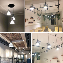 Nordic lamp dining hall lamp chandelier modern simple three-head loft restaurant Chandelier Creative personality dining room bar lamp