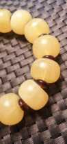 Pure natural Old Beeswax bracelets mens chicken oil yellow amber bracelet womens original stone mens and womens models without optimization
