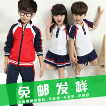New Kindergarten Garden uniforms Spring and autumn clothing Primary school uniforms Summer suit Childrens class uniforms Inn Games costumes