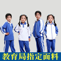 Shenzhen primary school uniform dress men and women Autumn Winter uniform class jacket trousers sportswear suit suit hot sale