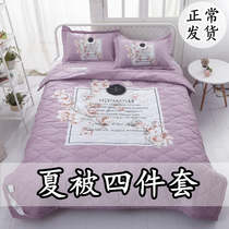 Air conditioning quilt Summer cool quilt double spring and autumn summer summer quilt Summer ice silk quilt core Single thin quilt price