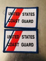 American original 17 years New version Coast jailing Guard Colour Chapter Junge Edition with magic adhesive Embroidery Arm Badge 2