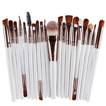 Function 20 makeup brush professional eye shadow Foundation eye makeup brush eye lip mascara brush set Rod