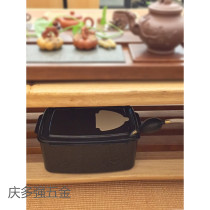 Household tea bucket Tea residue bucket Tea bucket Kung Fu tea accessories Living room simple square small waste water bucket drainage bucket