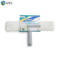 Italian APEX glass door scraping plate window washer dry and wet dual-use door and window cleaning polyester cloth scrub without leaving marks