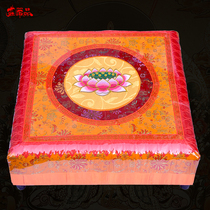 Buddhist supplies cushion Buddha cushion kneeling cushion stool meditation cushion Lotus Square large worship cushion