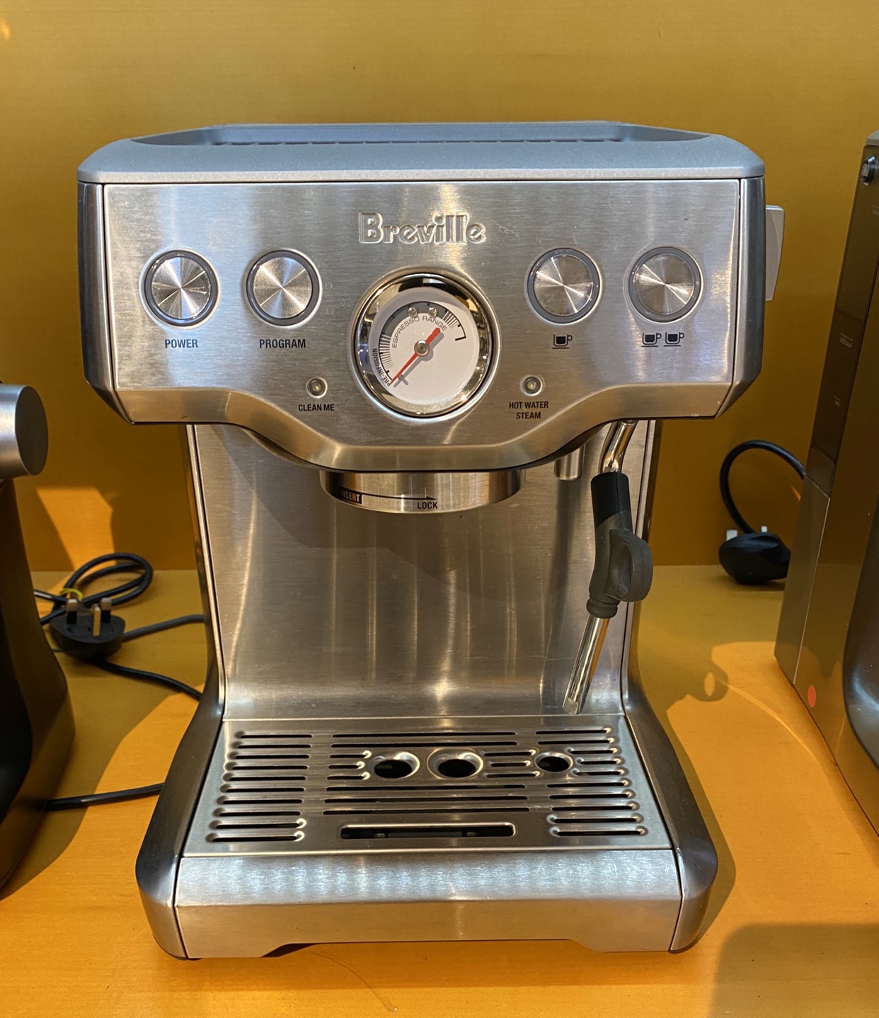 Breville platinum rich BES840 Italian type coffee machine PID electronic water temperature control system 15 Bar