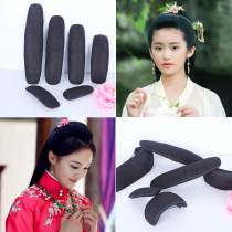 Costume wig pad hair piece Hanfu modeling hair pad Studio photo performance hair piece Head top forehead increase soft hair piece