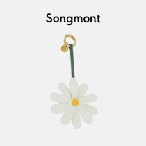 Song songmont small daisy pendant accessories keychain accessories Niche design bag pendant
