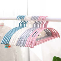 Hangers household adult non-marking thick non-slip clothing support multifunctional drying clothes rack storage adhesive hook support rack hanging