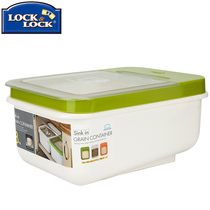 Lotlock rice barrel rice barrel household rice box insect-proof moisture-proof grain storage household belt measuring cup