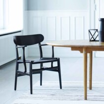 Denmark Carl Hansen CH26 armrest dining chair HANS WEGNER wooden chair