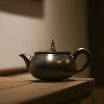 Taofu Jingdezhen Wang Kolin Ceramic Piece Chinese Teapot Japanese Matt glaze pottery pot small kung fu tea set
