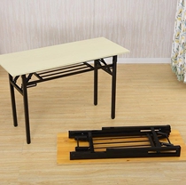 Folding table Rectangular table Rectangular 120*60*75cm Outdoor portable 1 2 meters activist study table