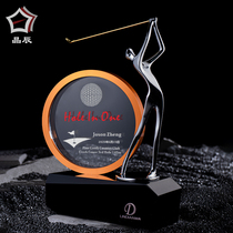 Trophy custom original metal trophy custom golf trophy competition commemorative award single sports trophy