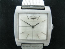 Square used Swiss ultra-thin”crosshair  antique mechanical watch Mens watch 428