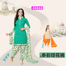 Loose Uniform Code 17 Color Optional 100 Hitch Indian Wind Blouse Imported National Wind Pure Cotton Pants Broadlegged Pants Fold Pants
