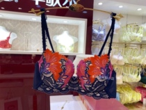 Hua Geer Golden Standard Embroidery Flower Collection Round Bra Luxury WB3108 Domestic
