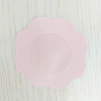 Disposable milky anti-bump breast fizzy patch breathable nipple patch with a thin chest patch