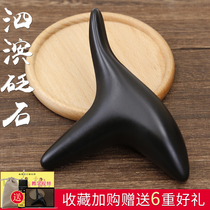 Bianstone tripod massager Pedicure Foot sole leg neck whole body Meridian Bar point acupoint acupoint cone pling bar