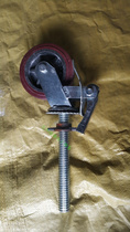 Factory direct adjustable screw wheel scaffolding accessories scaffolding wheel mobile scaffolding accessories
