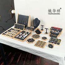 Jewelry store counter commercial jewelry display rack pendant bracelet ring earring stud necklace Pearl Silver jewelry display props