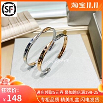 Colwim Kiohm small ck bracelet opening simple fashion girl bracelet to give girlfriend gift Net red ins