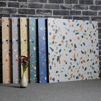 Kindergarten Red Yellowish Blue Color Tiles 600 * 600 Water grinding stone imitation ancient brick dance room Training class anti-slip floor tiles