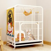 Cat Cage Villa Mega Free Space Home Cat Cage Interior Two Floors With Toilet Kitty Pet Cat House