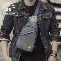 Chest bag mens fashion brand messenger bag 2020 new fashion leisure backpack youth sports tide mens shoulder bag