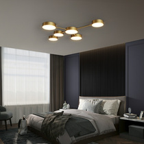 All copper lamps modern simple bedroom lights living room lights minimalist creative personality atmosphere master bedroom lights fashion lamps