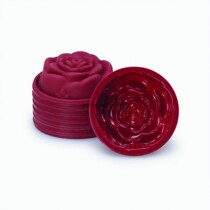 Original single rose cake mold pudding mold 3D deep texture handmade soap pudding mold