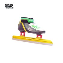 Black Dragon skate short track speed skating lucky god intermediate speed skates bimetallic skates bimetallic skates can be thermoplastic children adults